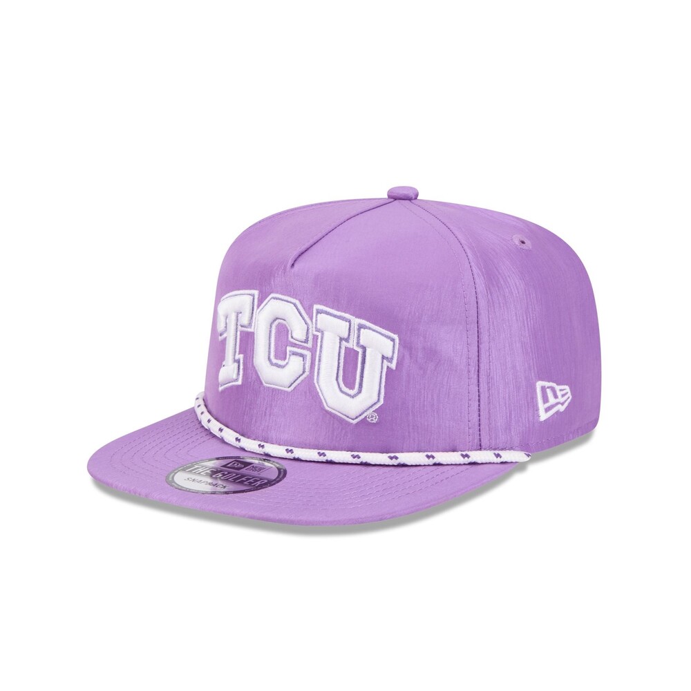 New Era TCU Horned Frogs Team Rope Golfer Hat - One Size